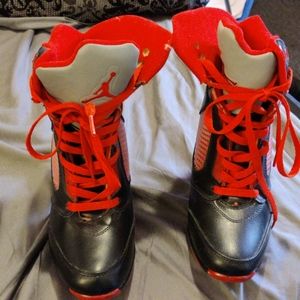 Air Jordans tennis shoes heels